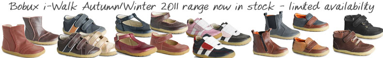 Bobux i-Walk children's shoes now in stock at Ollipops
