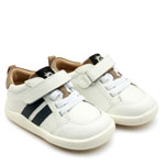 Old Soles Barewalk 8070 Bowler Ground - Snow / Navy / Taupe