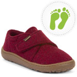 Froddo Kids Barefoot Wool Slippers Bordeaux