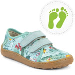 Froddo Kids Barefoot Canvas Shoes - Mint