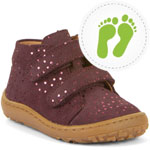 Froddo Kids Barefoot Classic Tabs Shoe Bordeaux