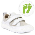 Froddo Kids Barefoot School Sports Shoes White