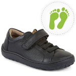 Froddo Kids Barefoot Elastic F School Shoes Black