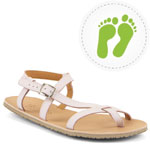Froddo Kids Barefoot Flexy W Leather Sandals - Pale Pink