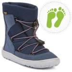 Froddo Kids Barefoot Tex Track Wool Boot Denim