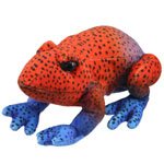 Puppet Company Little Creatures Large Finger Puppet - Frog (Red)