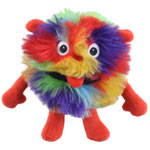 Puppet Company Micro-Monsters Puppets - Fuzzle - Rainbow