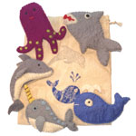 Finger Puppets Gift Set – Sea Creatures